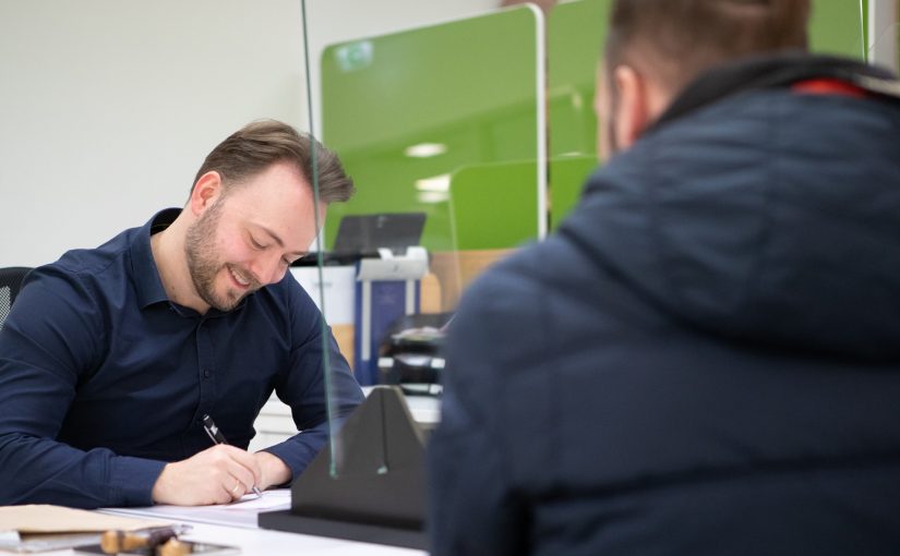 Andreas Busch - nachgestellte Szene - (Foto: Stadt Detmold)