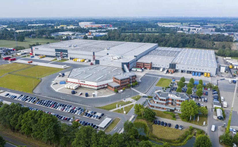 Automatische Lagerung und Kommissionierung: Fiege errichtet im Multi-User-Center in Greven-Reckenfeld einen 75.000 Behälter fassenden Autostore für den Online-Werkzeughandel Contorion. (Foto: Fiege)
