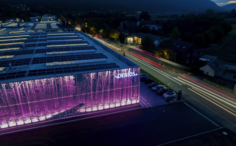 Alles im grünen Bereich: Hier wird Kundenzufriedenheit großgeschrieben – der DENIOS-Hauptsitz in Bad Oeynhausen (Foto: Denios)