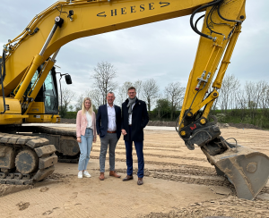 (v.l.n.r.): Heike Beckmann, Guido Beckmann, Ingo Niehaus (Foto: EWG für Rheine mbH)