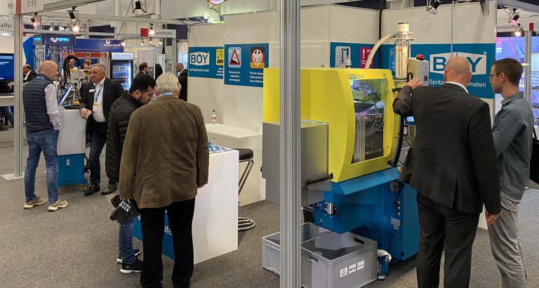 BOY-Messestand auf der Kuteno 2023 (Foto: Dr. Boy GmbH & Co. KG)