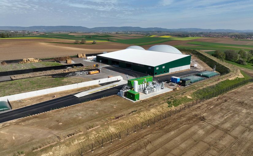 ETW Energietechnik baut Biomethananlage in Rittershoffen, im Elsass