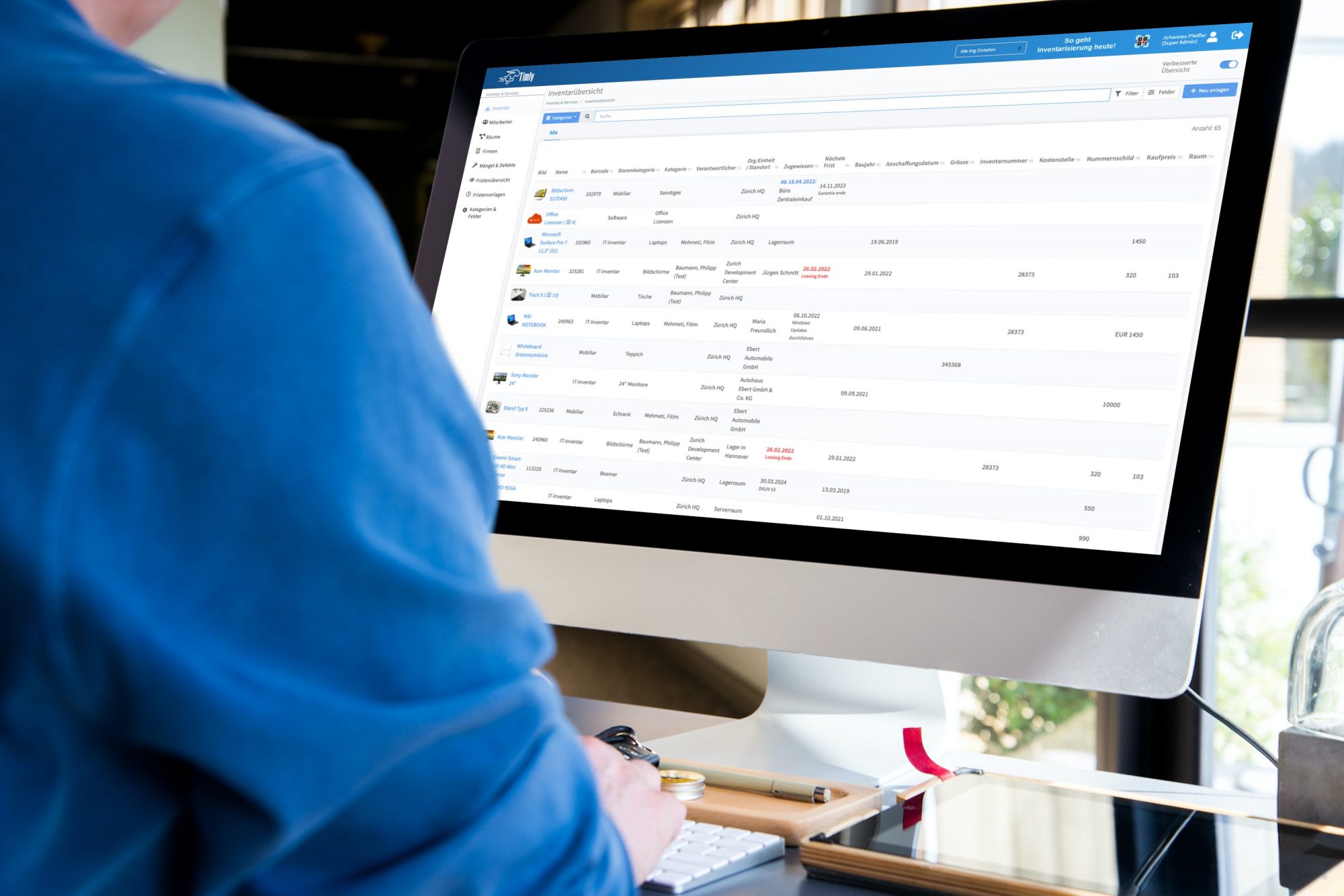 Software-Inventarisierung mit Timly (Foto: Timly Software AG)