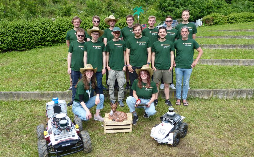 Zweimal Bronze für studentisches Team von Hochschule und Universität Osnabrück beim Internationalen Feldroboter-Wettbewerb
