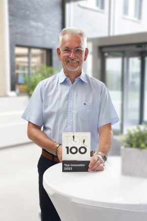 Geschäftsführer Thomas Kleinegees freut sich über die Auszeichnung Top-Innovator 2023, eine Prämierung, die er als Teamleistung sieht. (Foto: SITA)