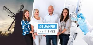 Freuen sich darauf, das Unternehmen weiter nachhaltig in die Zukunft zu bewegen: (v.l.): Diana, Julia, Florian und Anna Weßling (Foto: Wessling)