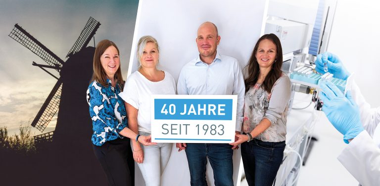 Freuen sich darauf, das Unternehmen weiter nachhaltig in die Zukunft zu bewegen: (v.l.): Diana, Julia, Florian und Anna Weßling (Foto: Wessling)