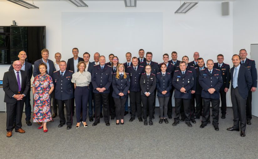 Lenze-Werkfeuerwehr feiert 60. Geburtstag