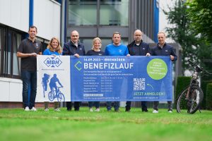 Das Orgateam steht in den Startlöchern v.l.n.r. Alexander Miltrup (TC Rodde Igels), Christina Üffing, Ralf Wienand, Julia Knollmann, Andre Alfing, Michael Konermann, Björn Hassink (Foto: MBH)