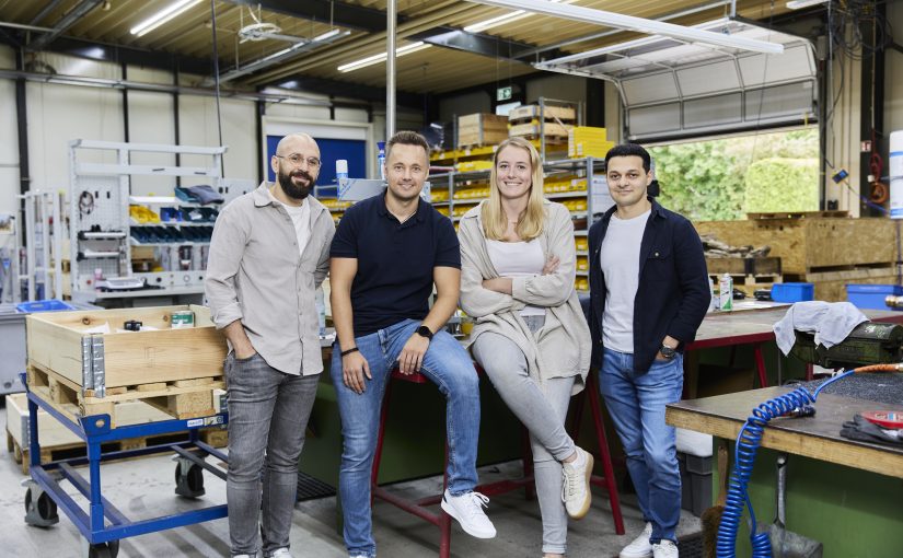 Jakob Löwenstein, Marco Tenhaef, Louisa Vauth, Karusch Galstjan. (Foto: MIT)