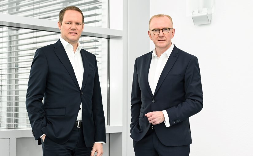 Peter Hirsch (Mitglied des Vorstands technotrans SE– CTO/COO), Michael Finger (Sprecher des Vorstands technotrans SE– CEO) (Foto: technotrans SE)