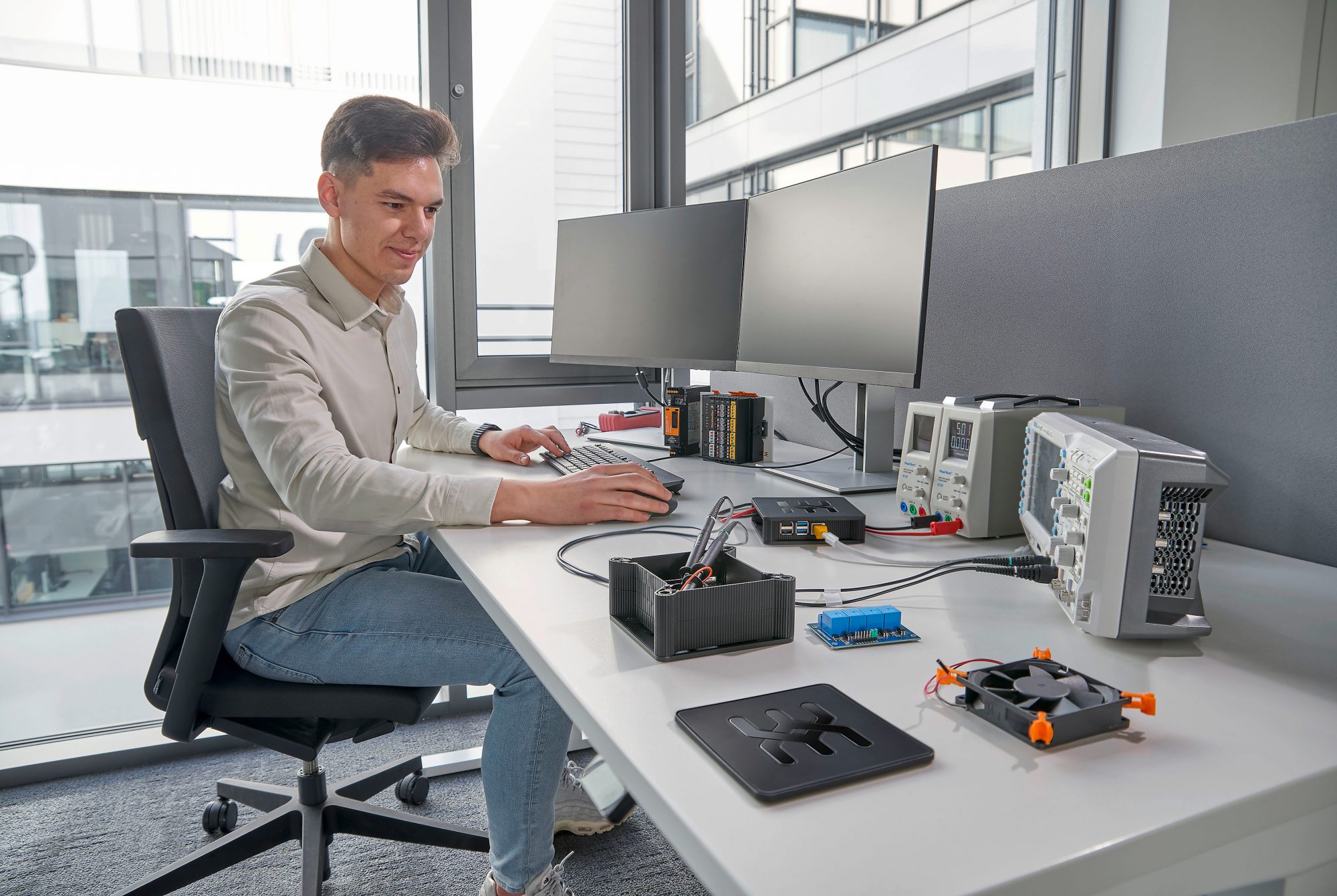 Die u-maker Box ist vielfältig einsetzbar. In der Entwicklung wie auch im Smart Home. (Foto: Weidmüler)