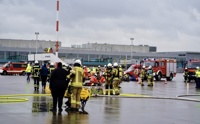 Große Notfallübung am FMO (Foto: FMO)