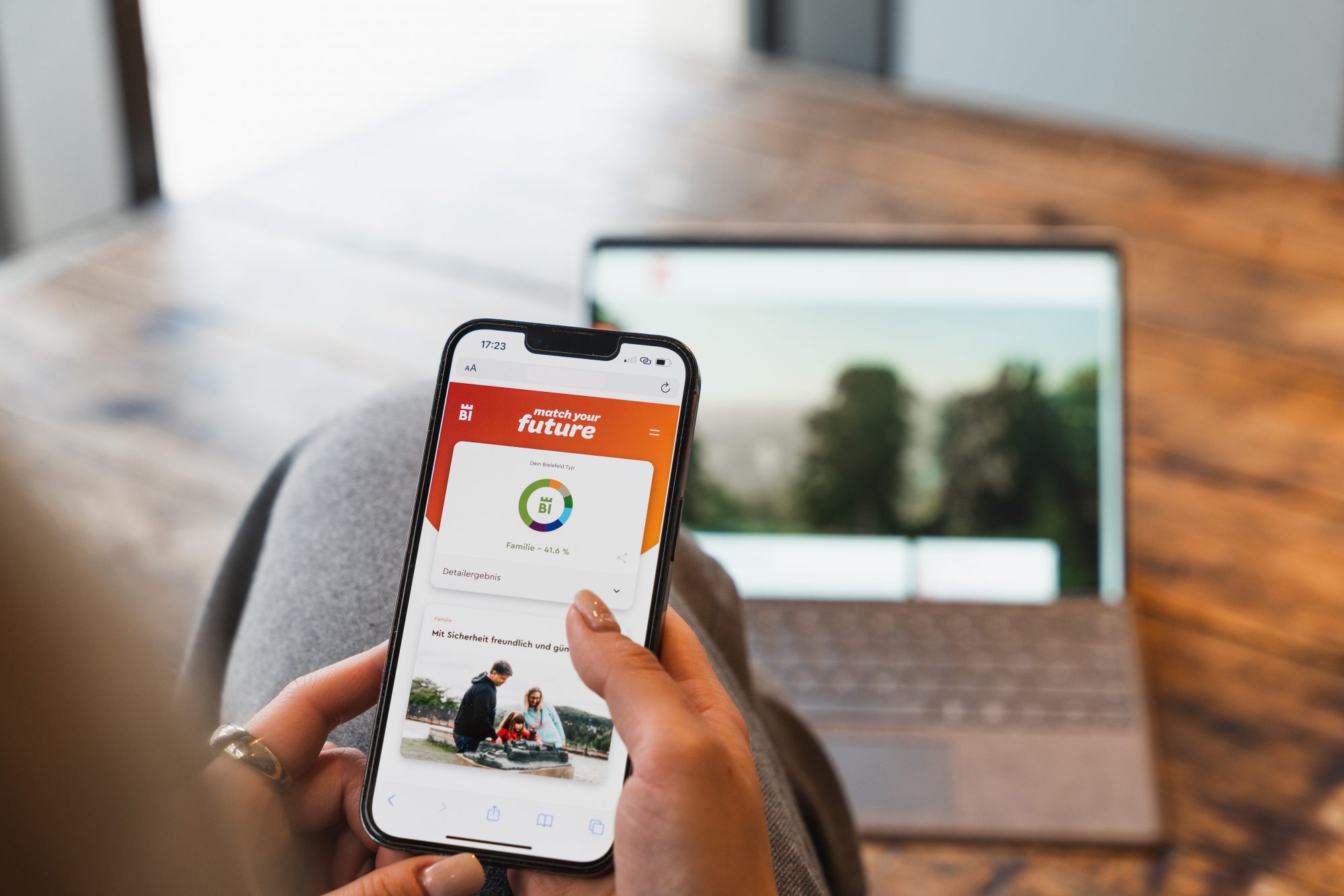 Im Rahmen der Kampagne „match your future“ besuchten fast 300.000 potenzielle Fachkräfte die Kampagnen-Website und entdeckten dabei Bielefeld. (Foto: Bielefeld Marketing)