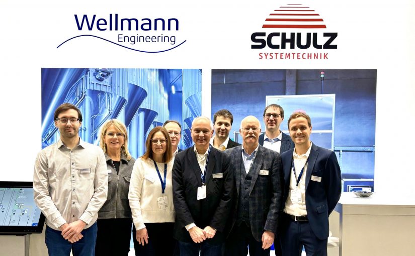 Wellmann Anlagentechnik auf der BrauBeviale: sichtbar gute Zusammenarbeit mit Schulz Systemtechnik