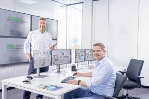Die webbasierten Visualisierungslösung PROCON-WEB ermöglicht individuelles Konfigurieren und Parametrieren von Bedienoberflächen – ohne Programmierkenntnisse (Foto: Weidmüller)
