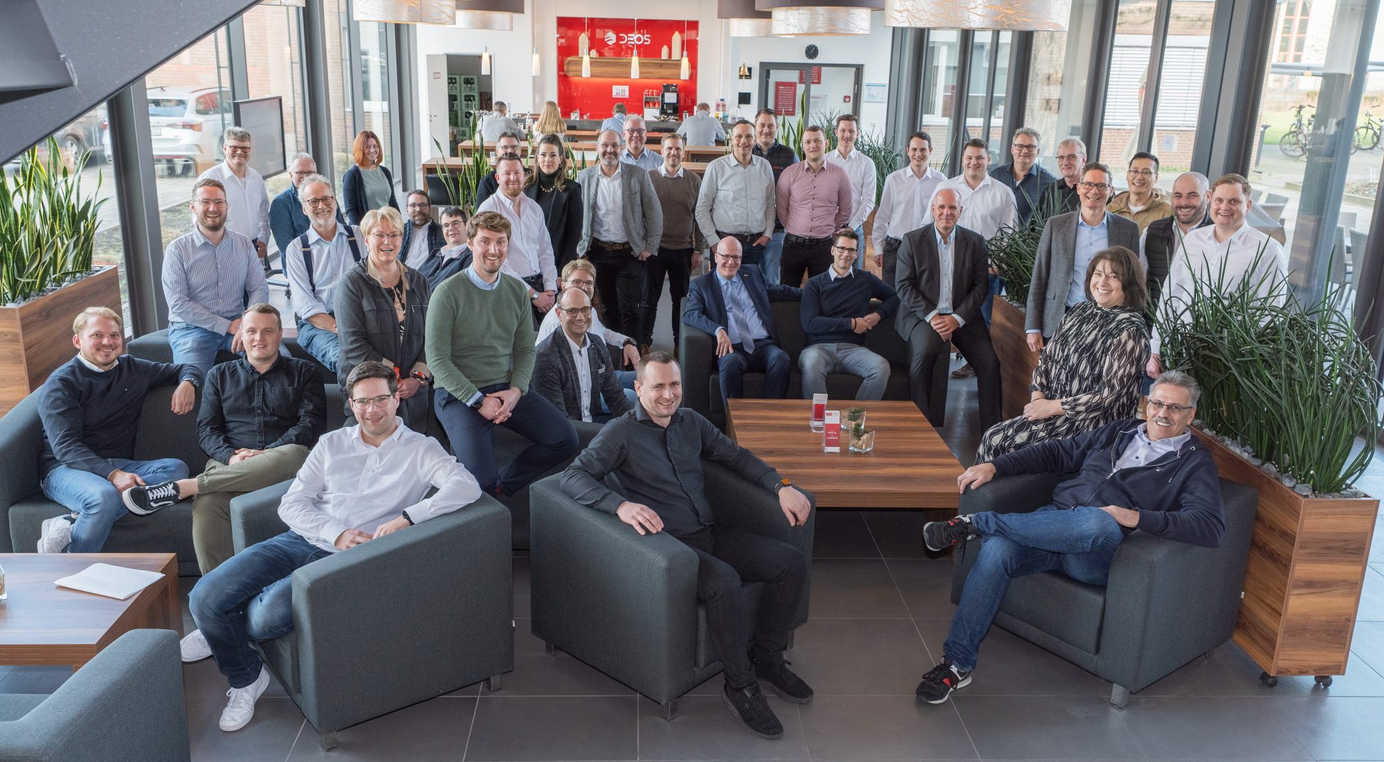 Das Deos Vertriebsteam (Foto: Deos AG)