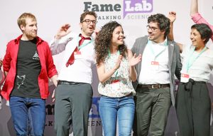 „Teilnehmen bei ‚FameLab‘ können Studierende im Master-Studium, Promovierende und junge Forschende ab 21 Jahren.“ (Foto: Wissenswerkstadt/Sarah Jonek)