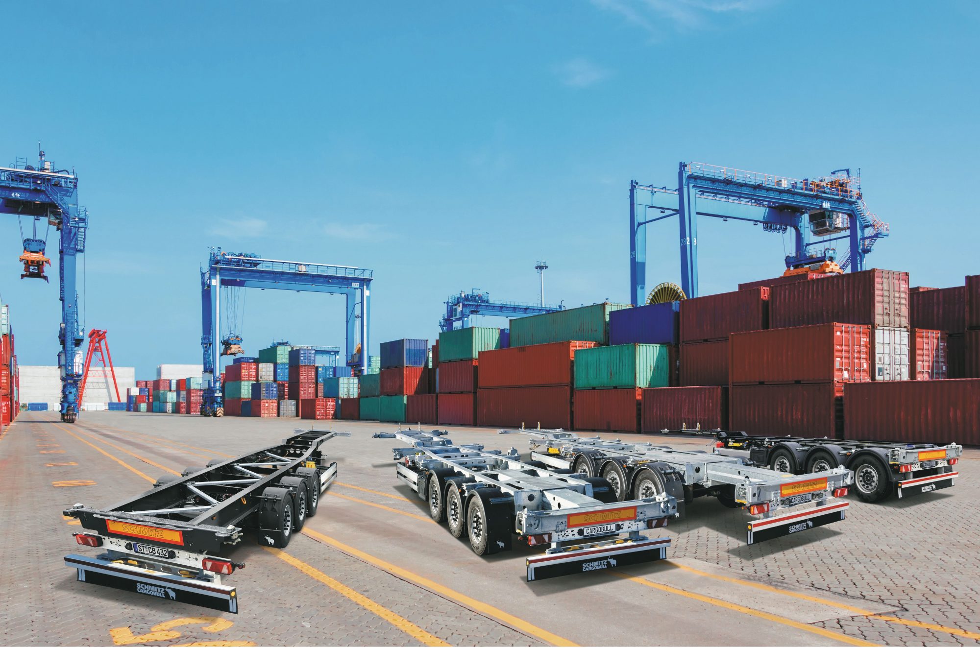 Schmitz Cargobull Sattelcontainerfahrgestelle S.CF erhalten neue Bezeichnung (Foto: Schmitz Cargobull)