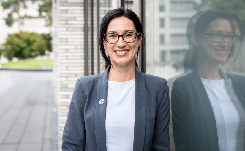 Simone Rechel geht als neue Vorsitzende der jungen deutschen Wirtschaft voran