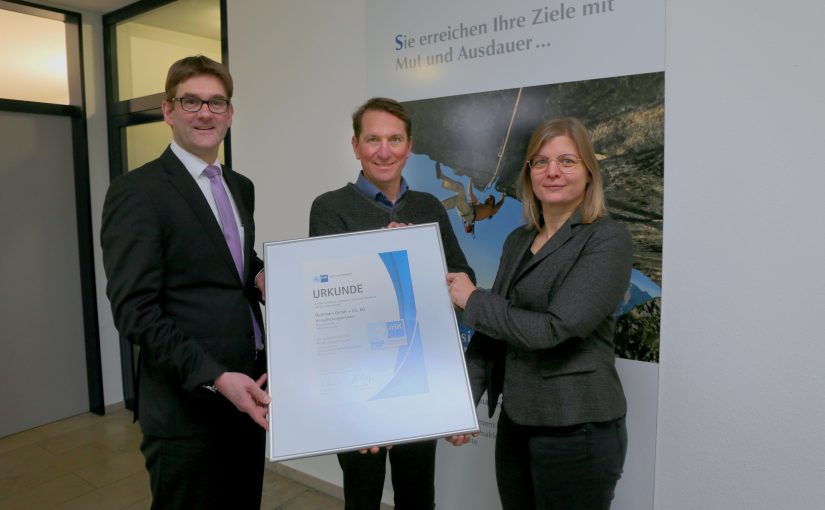 TOP Ausbildung: Gußmann GmbH + Co. KG erhält erneut IHK-Qualitätssiegel für herausragendes Engagement in der Ausbildung   