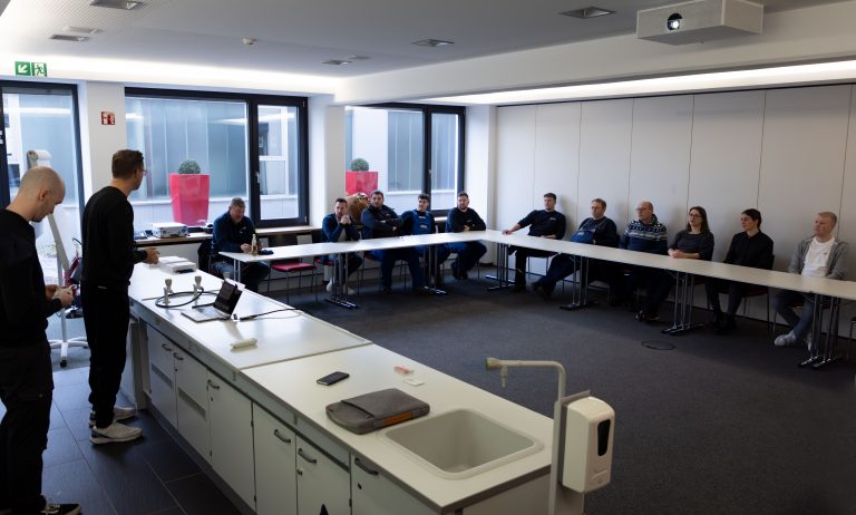 Die Gesundheit stand an vorderster Stelle: Das Präventionszentrum OWL zu Gast bei den DENIOS-Gesundheitswochen (Foto: Denios)