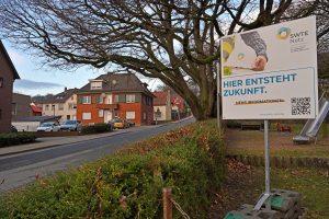 Die Arbeiten im oberen Bereich des Treppkesberges sind weitestgehend abgeschlossen. Nun geht es von der Einmündung zur Bergstraße aus weiter im unteren Bereich. (Foto: SWTE)