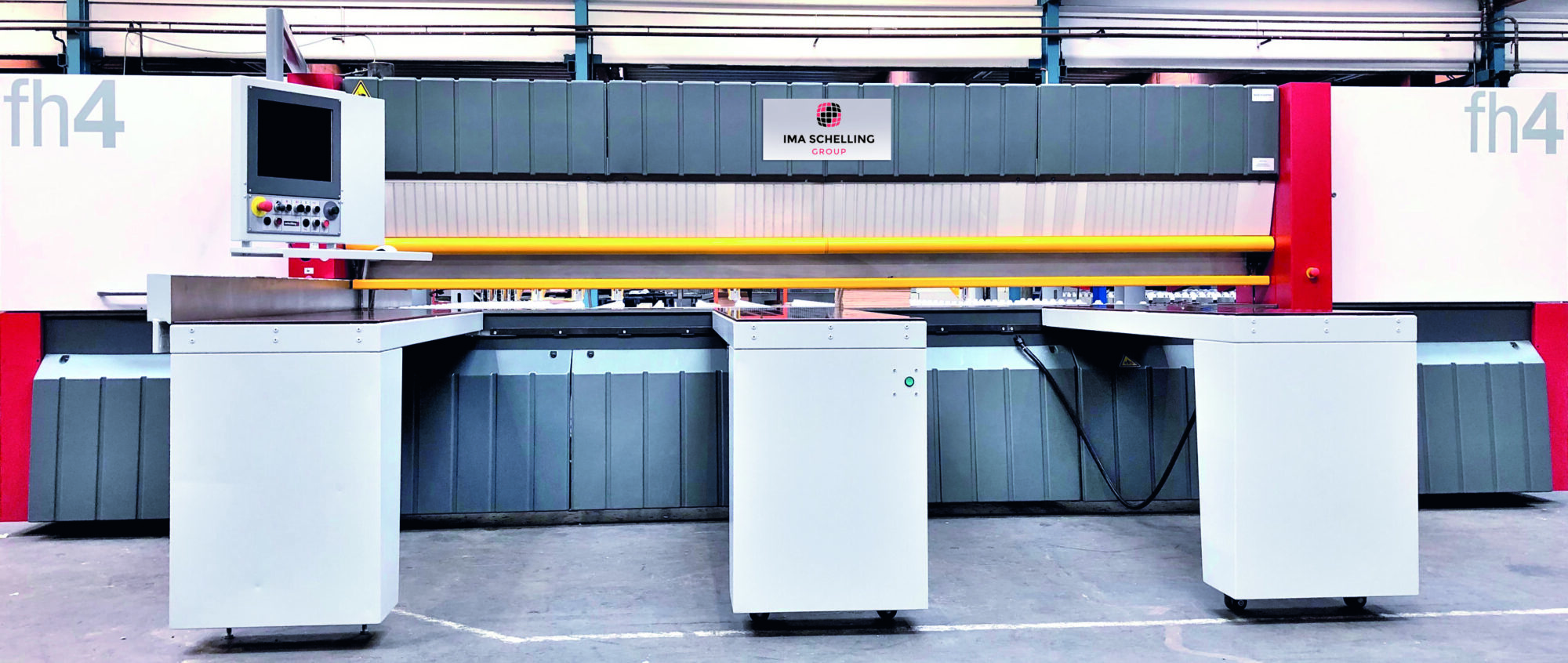 Auch in die Jahre gekommene Maschinen wie eine Plattenaufteilsäge fh 4 aus der ersten Generation werden überarbeitet und technisch auf den neuesten Stand gebracht. (Foto: IMA Schelling)