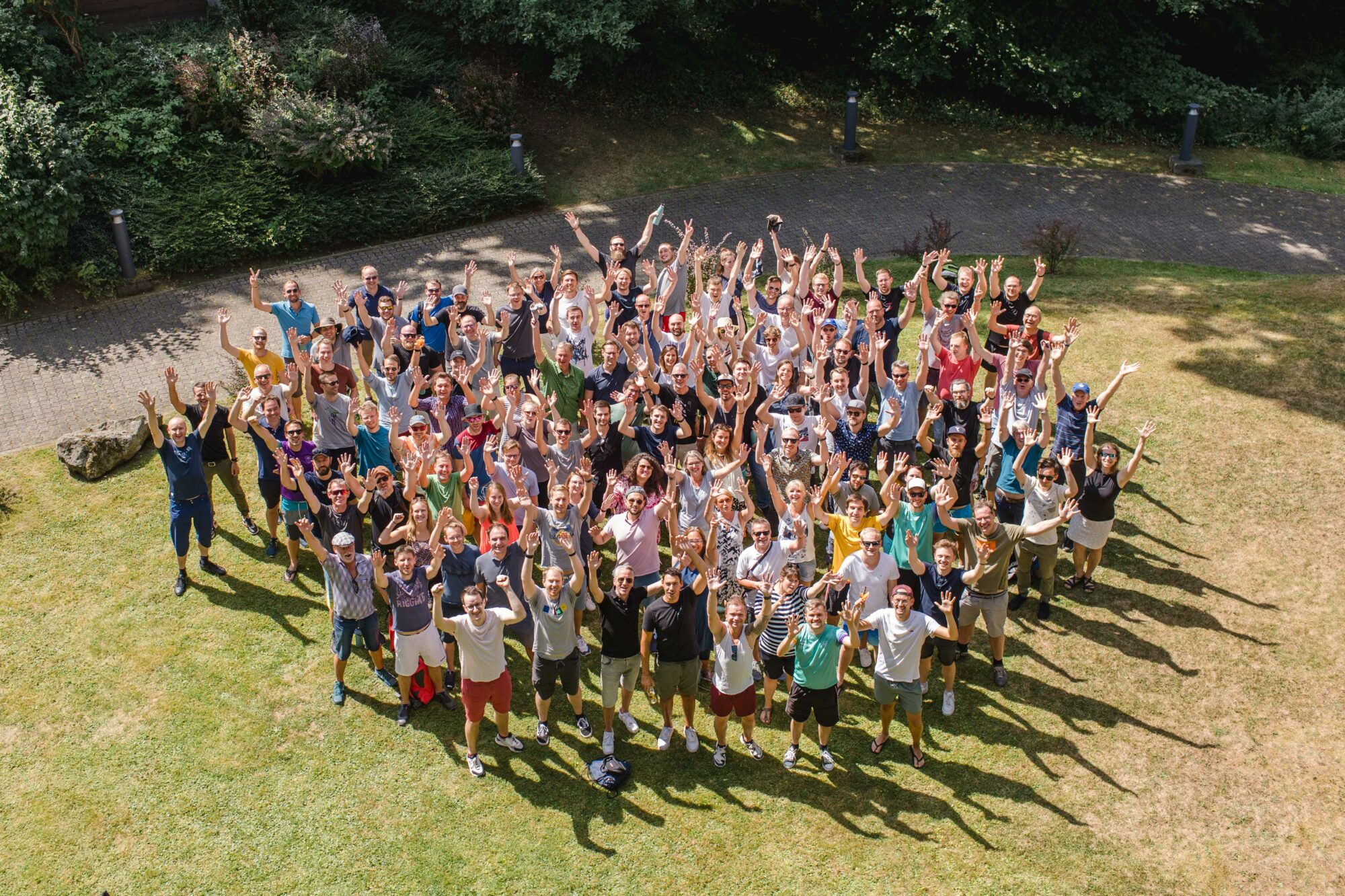 viadee AG Teamfoto (Foto: viadee AG)