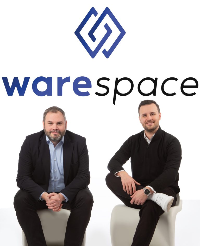 Sebastian Richter (links) und Jonas Tritschallek (rechts), die beiden Gründer und Geschäftsführer von Warespace, starten mit der CDW-Ausgründung nunmehr eigenständig im Logistik-IT-Markt. (Bildquelle: Warespace)