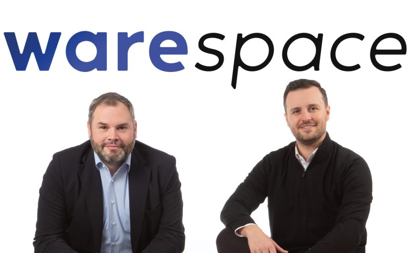Sebastian Richter (links) und Jonas Tritschallek (rechts), die beiden Gründer und Geschäftsführer von Warespace, starten mit der CDW-Ausgründung nunmehr eigenständig im Logistik-IT-Markt. (Bildquelle: Warespace)