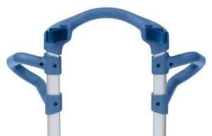 Ergonomische Griffe und optionale Haltehörner für rundes Transportgut. (Foto: fetra)