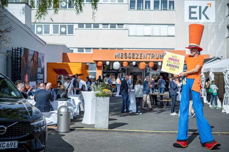Das EK Messezentrum öffnet vom 18. bis 20. September seine Türen für Fachbesucher zur EK LIVE Herbstmesse (Foto: EK/servicegroup eG)