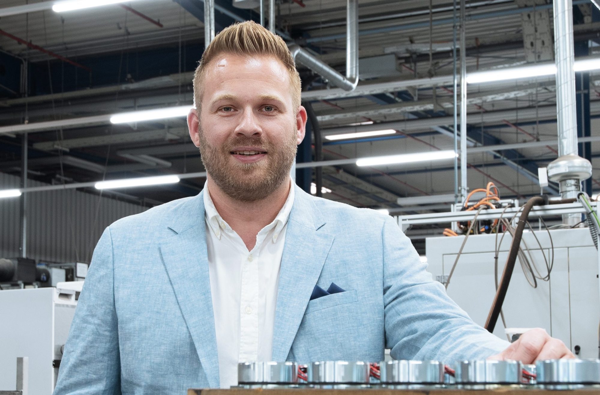 Kevin Zysk ist seit 1. Juli 2024 neuer Vertriebsleiter Bremsen und Kupplungen bei KEB Automation. (Foto: KEB Automation )