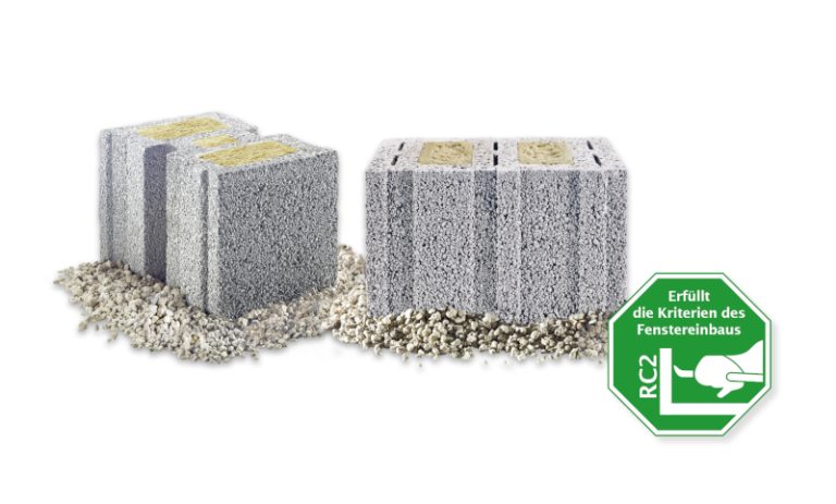 Vom Institut für Fenstertechnik (ift Rosenheim) bestätigt: Leichtbetonsteine von KLB halten physischen Angriffen auf die Gebäudehülle problemlos stand und erreichen die polizeilich empfohlene Einbruchschutzklasse RC2. (Foto: KLB Klimaleichtblock)