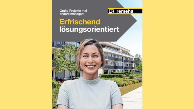 Von der Planung bis zur Nachsorge: Remeha organisiert ausgereifte Systemtechnik-Lösungen für Wohnungsbau und weitere Großprojekte (Foto: Remeha GmbH, Emsdetten)