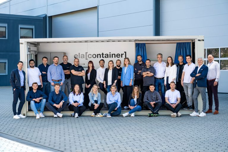 Zum Team von ELA Container Offshore gehören heute 30 Expertinnen und Experten für die Konstruktion, die Produktion und den Vertrieb von spezialisierten Offshore-Raumlösungen. (Foto: ELA)
