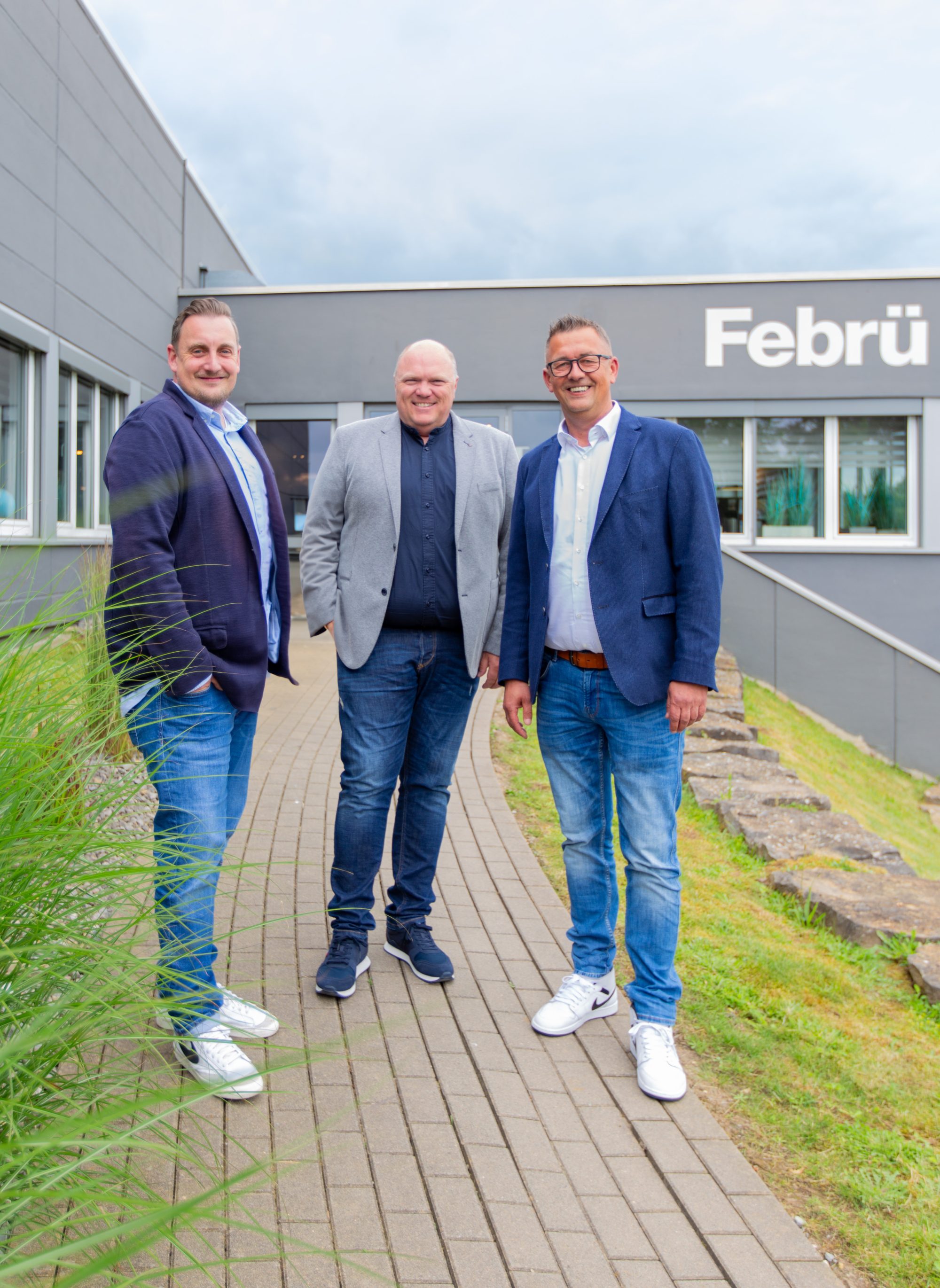 Freuen sich über die Kooperation mit den Möbelverbänden (von links): Ansger Sure, Christian Stammschroer, Bernd Kröger (Foto: Febrü)