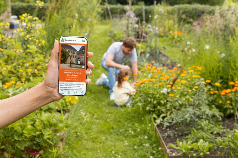 In der neuen App „entdecke.nrw“ der NRW-Stiftung sind mehr als 500 Ausflugsziele zu finden. (Foto: NRW-Stiftung/Judith Büthe)