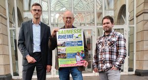 von links: EWG-Geschäftsführer Ingo Niehaus, Veranstaltungsleiter Werner Berning und Leiter der Stadthalle Rheine Stefan Heckhuis (Foto: EWG Rheine)