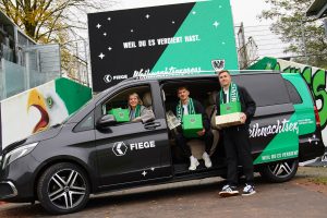 Lieferte auch in diesem Jahr wieder kleine Momente der Freude: der Fiege-Weihnachtsexpress (Foto: Fiege)