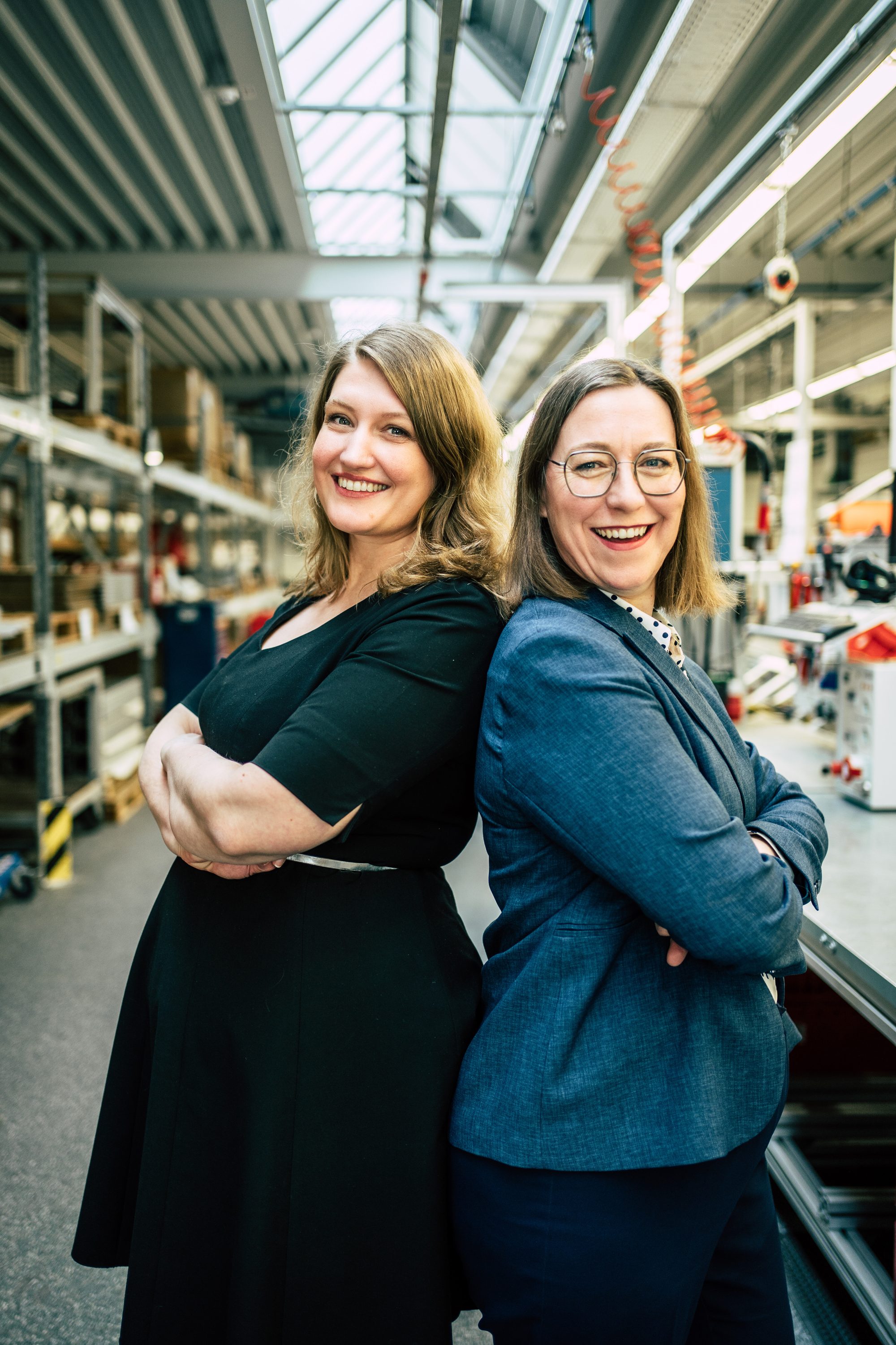 Almut Rademacher und Nora Legittimo (Foto: Leslie Johannmeier)