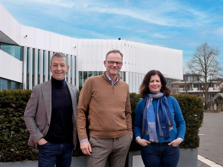 Verbände Dialog Gütersloh - Projektpartner Prof. Dr. Marcus Stumpf, Andreas Wilke und Sabine Schoner (Foto: KRGT_ Mike Henning)