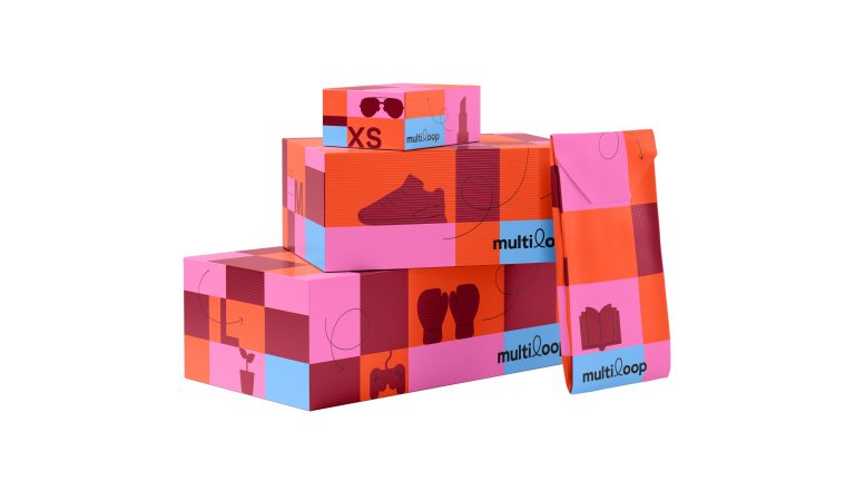 Die wiederverwendbaren Paketboxen und Versandtaschen von Multiloop ersetzen bis zu 30 Einwegkartons und sind in verschiedenen Größen für fast jede Sendung erhältlich. (Foto: Multiloop)