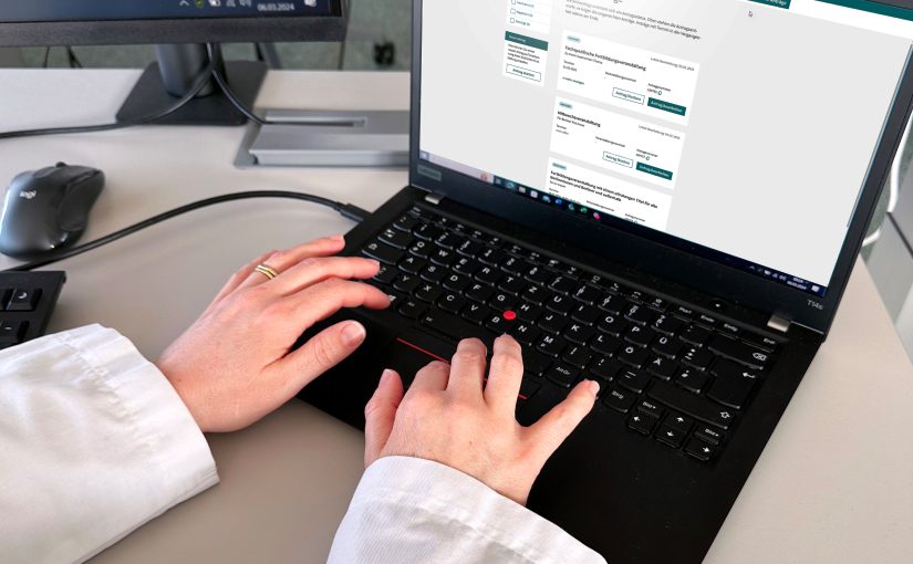 Im neuen von slashwhy entwickelten CME-Antragsportal der Ärztekammer Berlin können Anbieter von ärztlichen Fortbildungen diese nun wesentlich einfacher und komfortabler zertifizieren und mit Fortbildungspunkten bewerten lassen. (Foto: slashwhy GmbH & Co. KG )