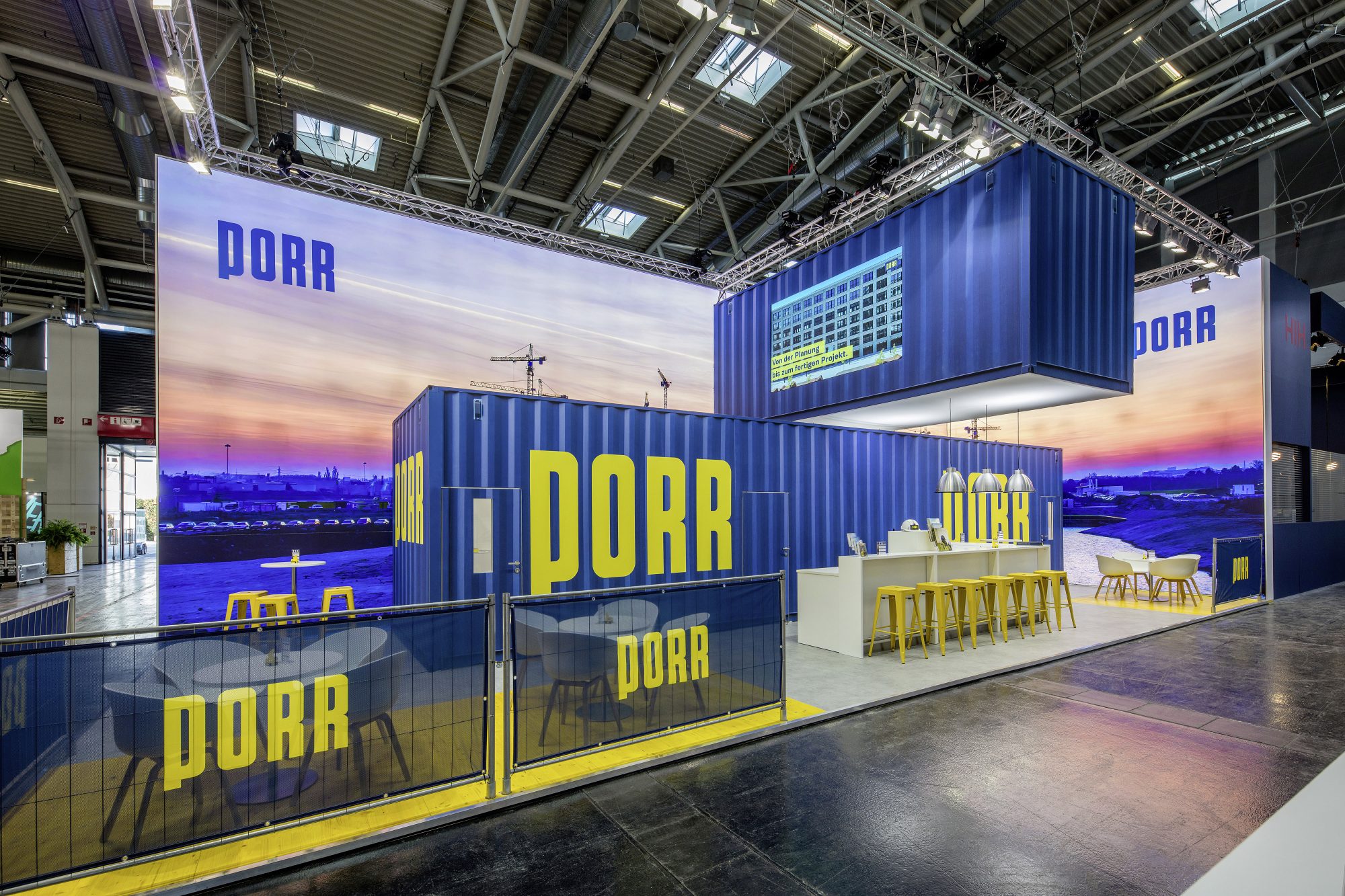 Mit dem ganzheitlichen Konzept „Home of Construction“ präsentiert sich die PORR vom 6. bis 8. Oktober auf der diesjährigen EXPO REAL in München. (Foto: PORR)