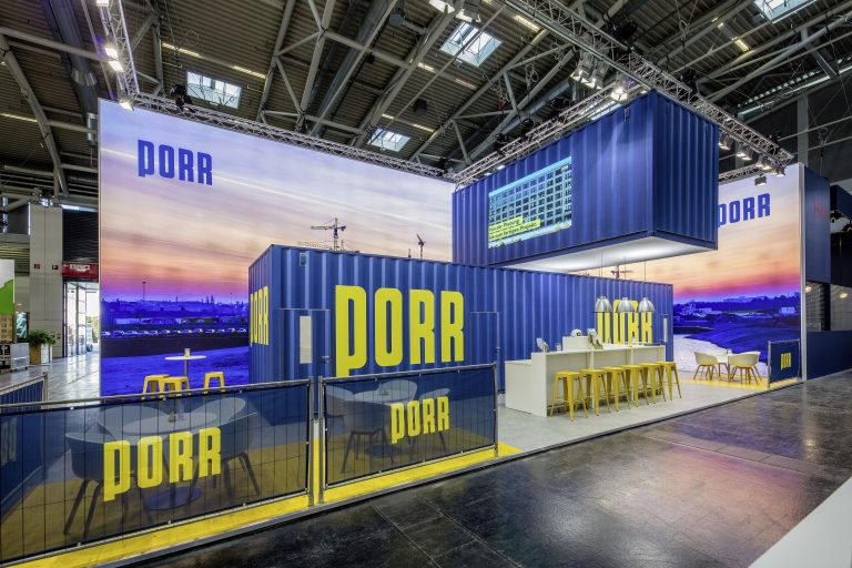 Mit dem ganzheitlichen Konzept „Home of Construction“ präsentiert sich die PORR vom 6. bis 8. Oktober auf der diesjährigen EXPO REAL in München. (Foto: PORR)