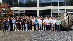 Auf der Projektmesse „Lösungen für die Welt von morgen“ der Hochschule Osnabrück präsentierten 14 studentische Teams der Fakultät Ingenieurwissenschaften und Informatik kreative, praxisnahe und nachhaltige Ideen für aktuelle Herausforderungen. (Hochschule Osnabrück)