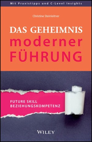 Buchcover "Das Geheimnis moderner Führung" mit 288 Seiten (Foto: Wiley-VCH)