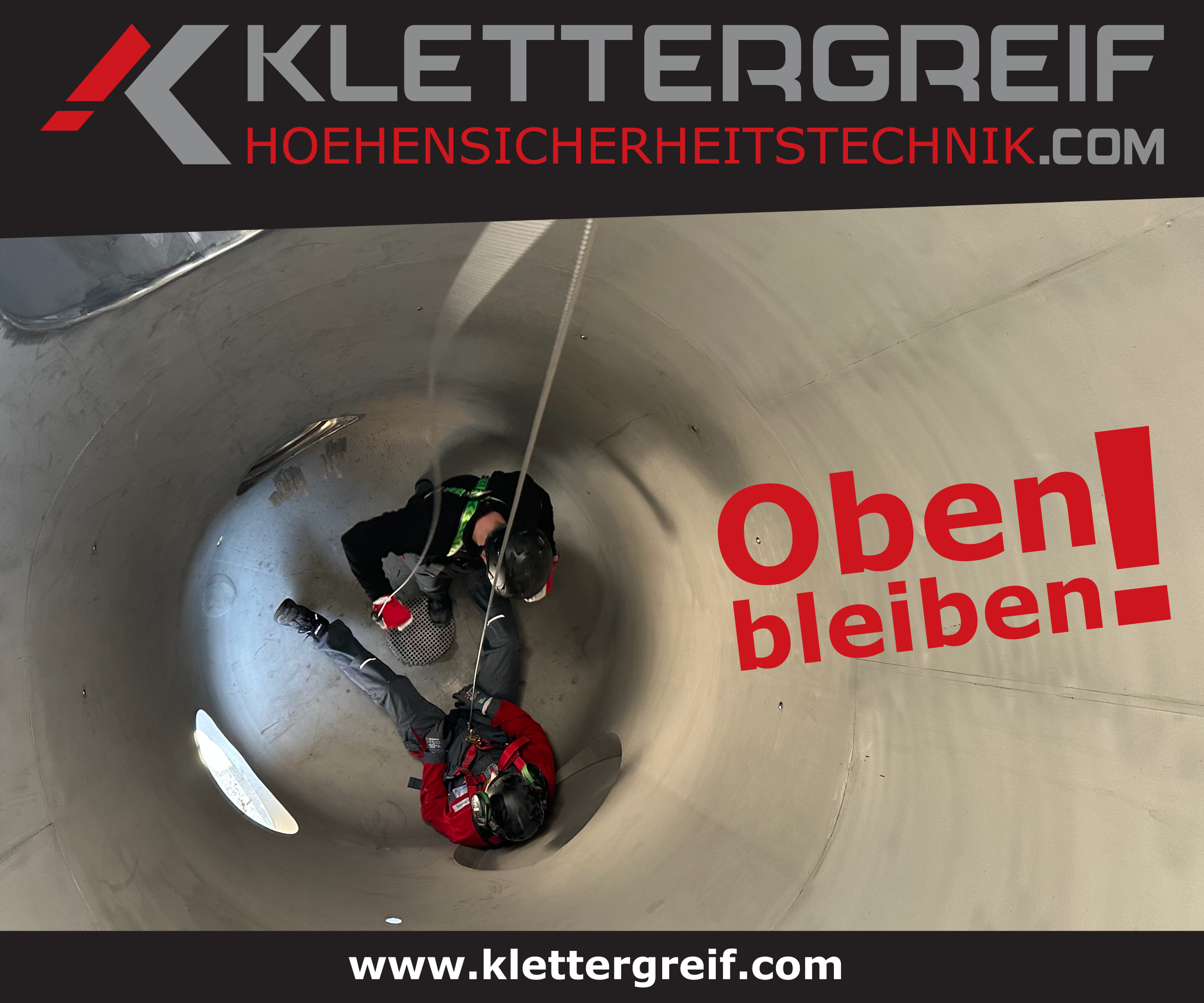 Werbebanner Klettergreif